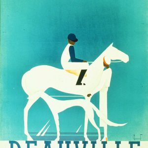 Affiche Touristique SNCF Deauville 50x70