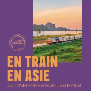 En train en Asie