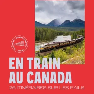 En train au Canada